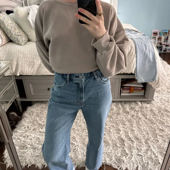 Abercrombie & Fitch '90s Relaxed Blue Jeans - Picture 5 of 6